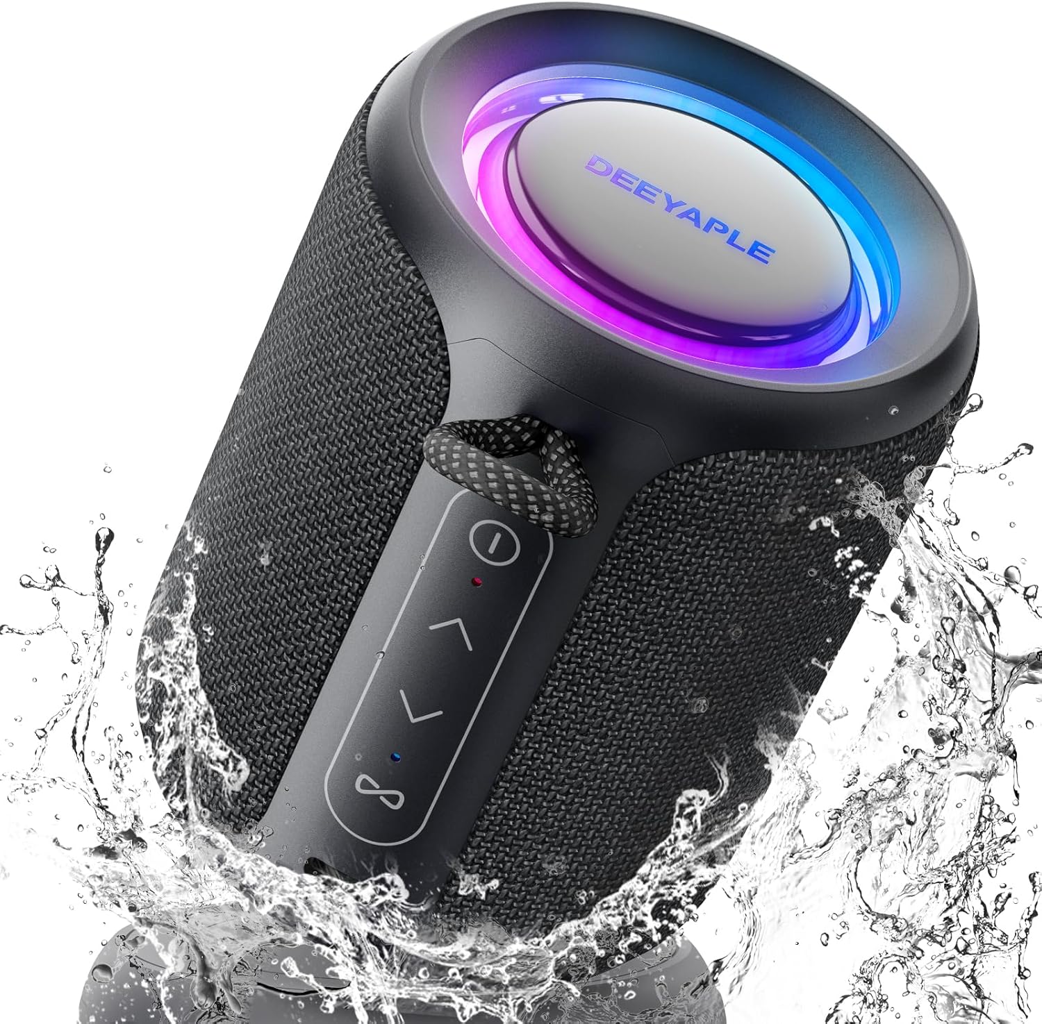 Bluetooth Speaker Wireless,IP67 Waterproof & Dustproof Portable Speaker with Lig...