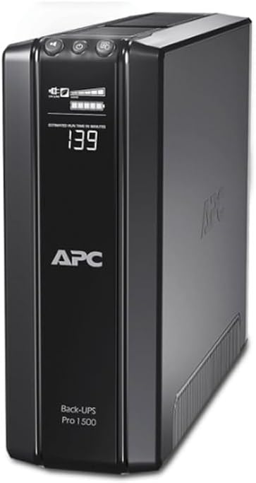 APC by Schneider Electric Power-Saving Back-UPS PRO - BR1500GI - Uninterruptible...