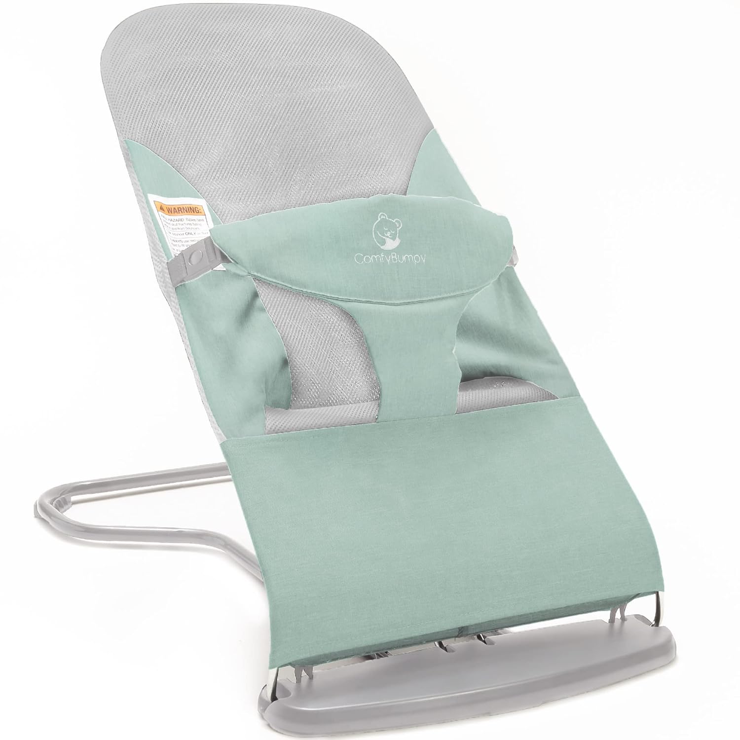 ComfyBumpy Ergonomic Baby Bouncer Seat - Bonus Travel Carry Case - Safe, Portabl...