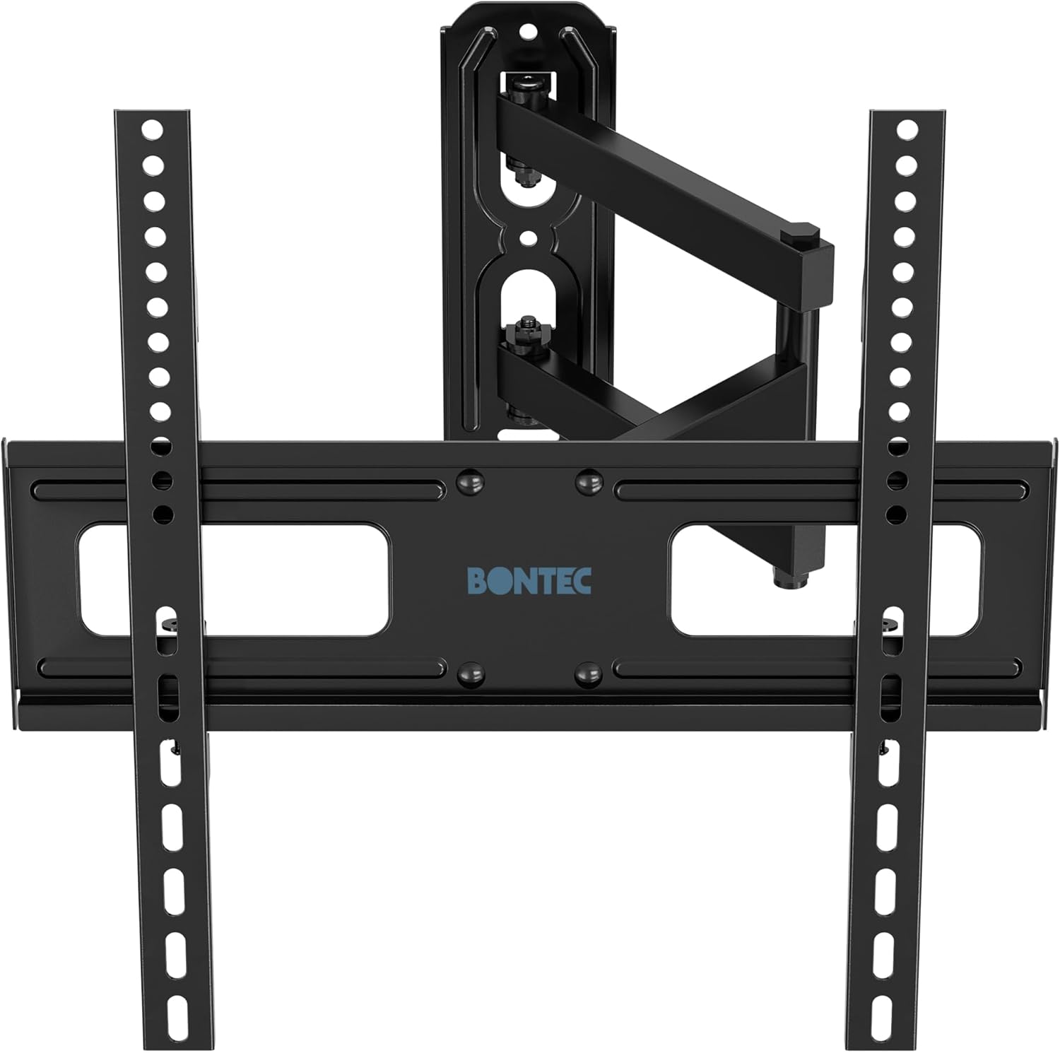 BONTEC Full Motion TV Wall Mount Swivel Tilt Extension for 26-60 Inch LED LCD Fl...