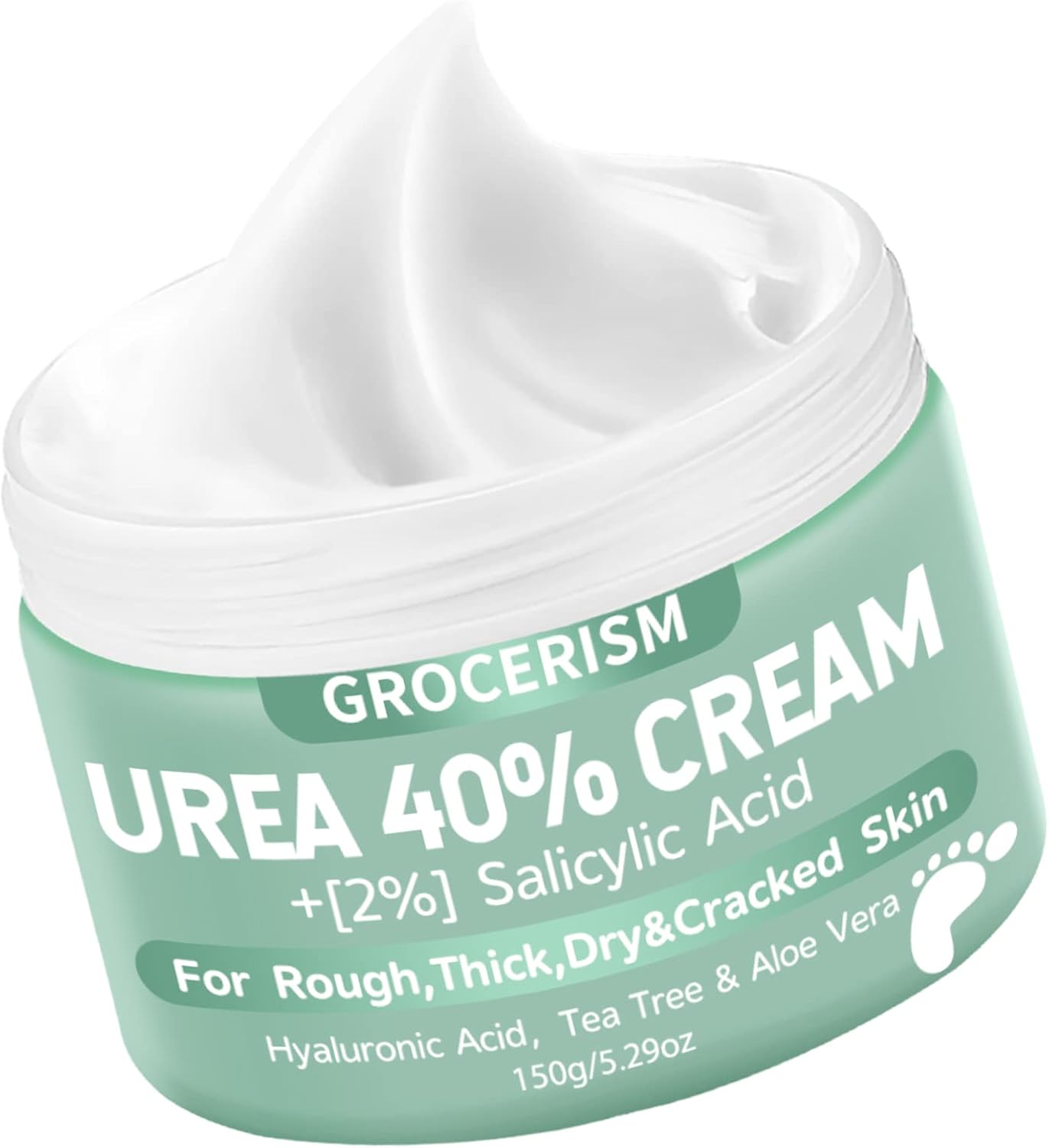 Urea Foot Cream 40 Percent Plus 2% Salicylic Acid 5.29 oz || Urea Cream for Feet...
