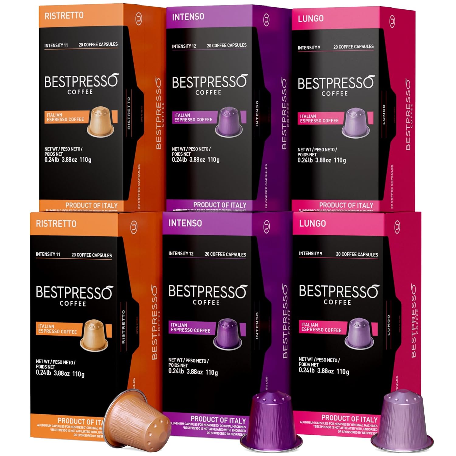 Special Bestpresso Coffee Pods, Premium Coffee For Nespresso Original Machine, A...