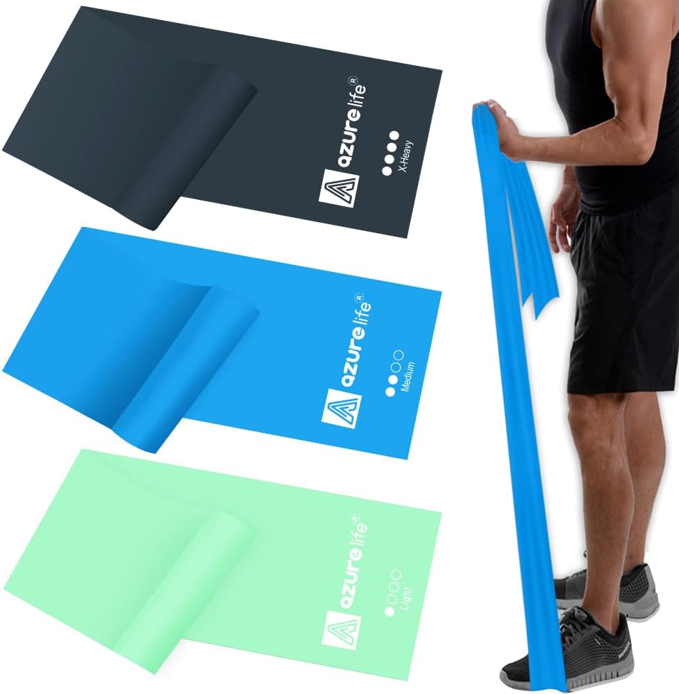 Resistance Bands,Professional Long Non-Latex Elastic Stretch Bands,Exercise Band...