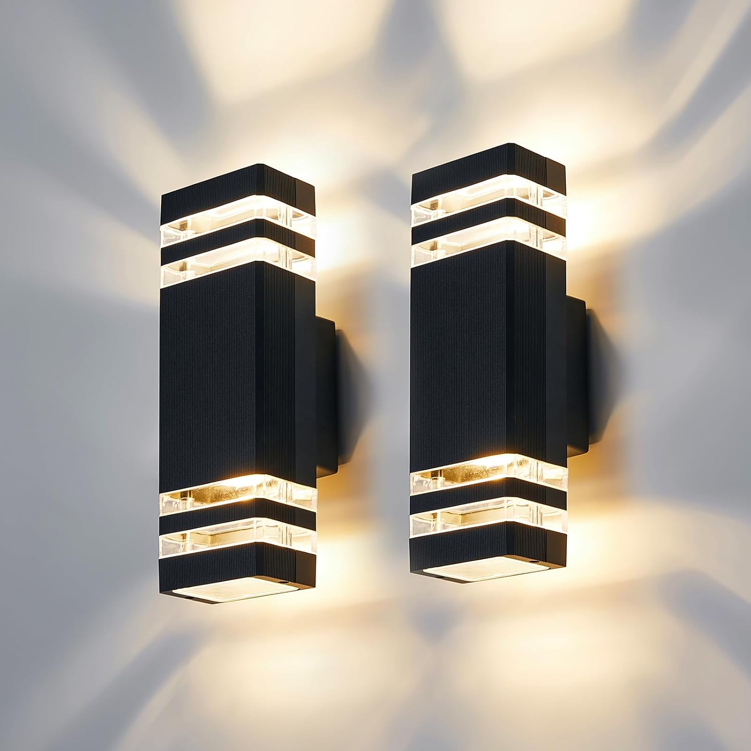 CELAVY Outdoor Wall Lights, Special Mains Powered Outside Up Down Lights, Innova...