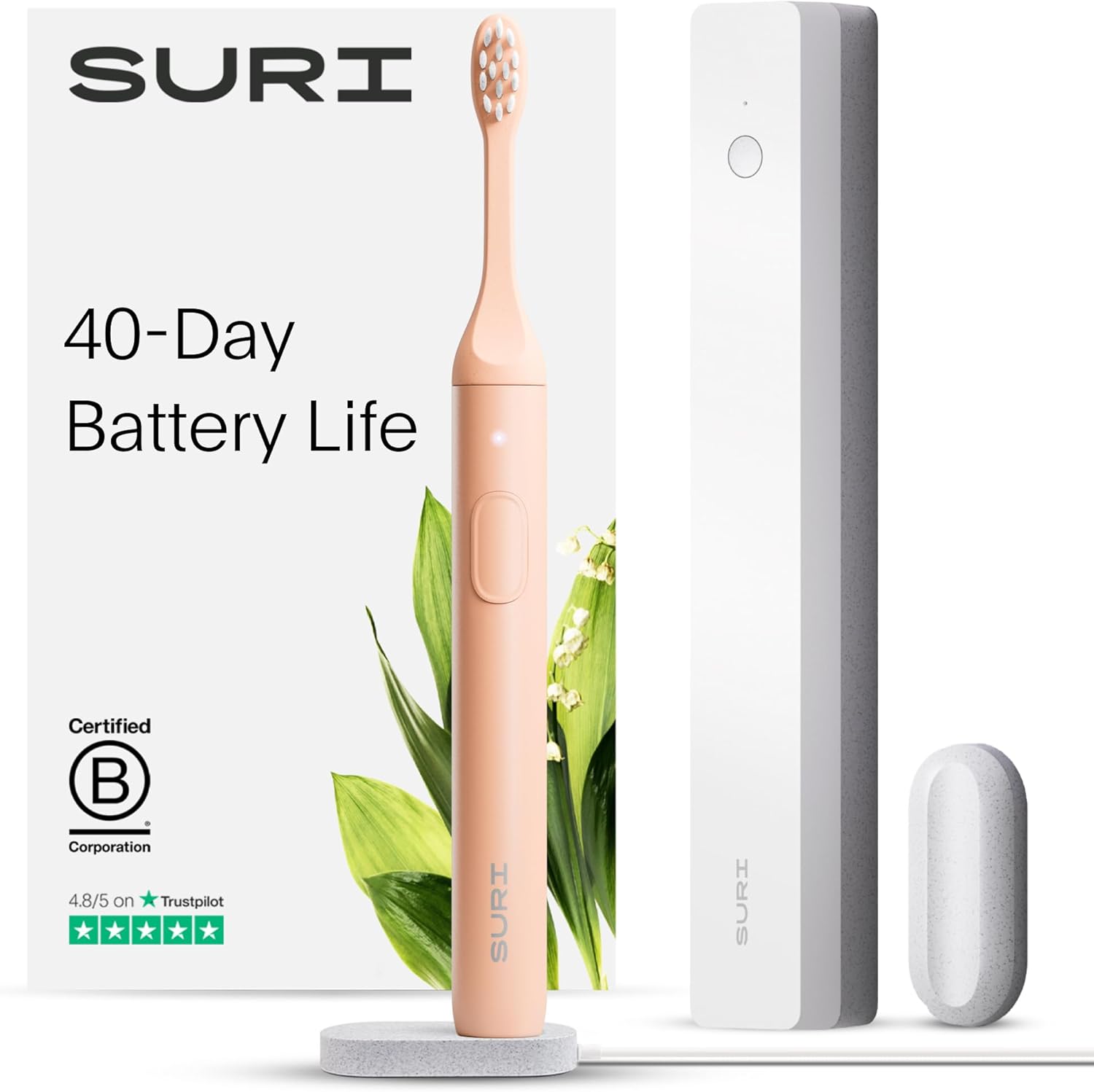 High-Quality SURI Electric Toothbrush, Sustainable...