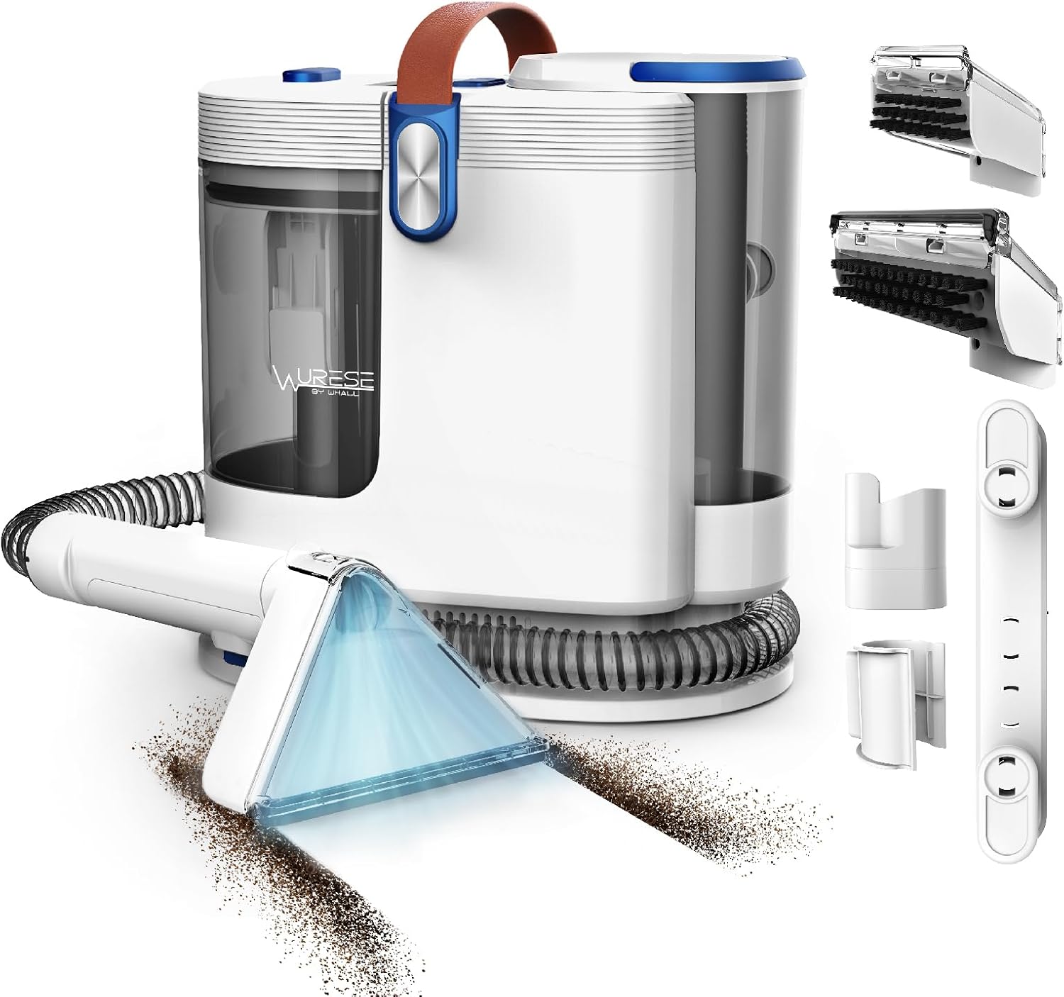 Portable Carpet Cleaner Machine, Carpet Shampooer, 15Kpa Upholstery Cleaner with...