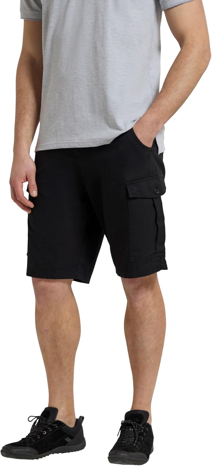 Mountain Warehouse Lakeside Mens Shorts - 100% Durable Twill Cotton Cargo Shorts...