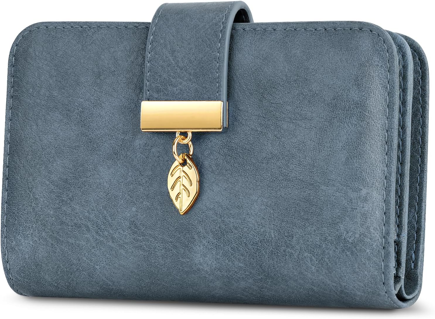 Faneam Leather Wallet for Women RFID Blocking Wallet Women's Small Purse Ladies...