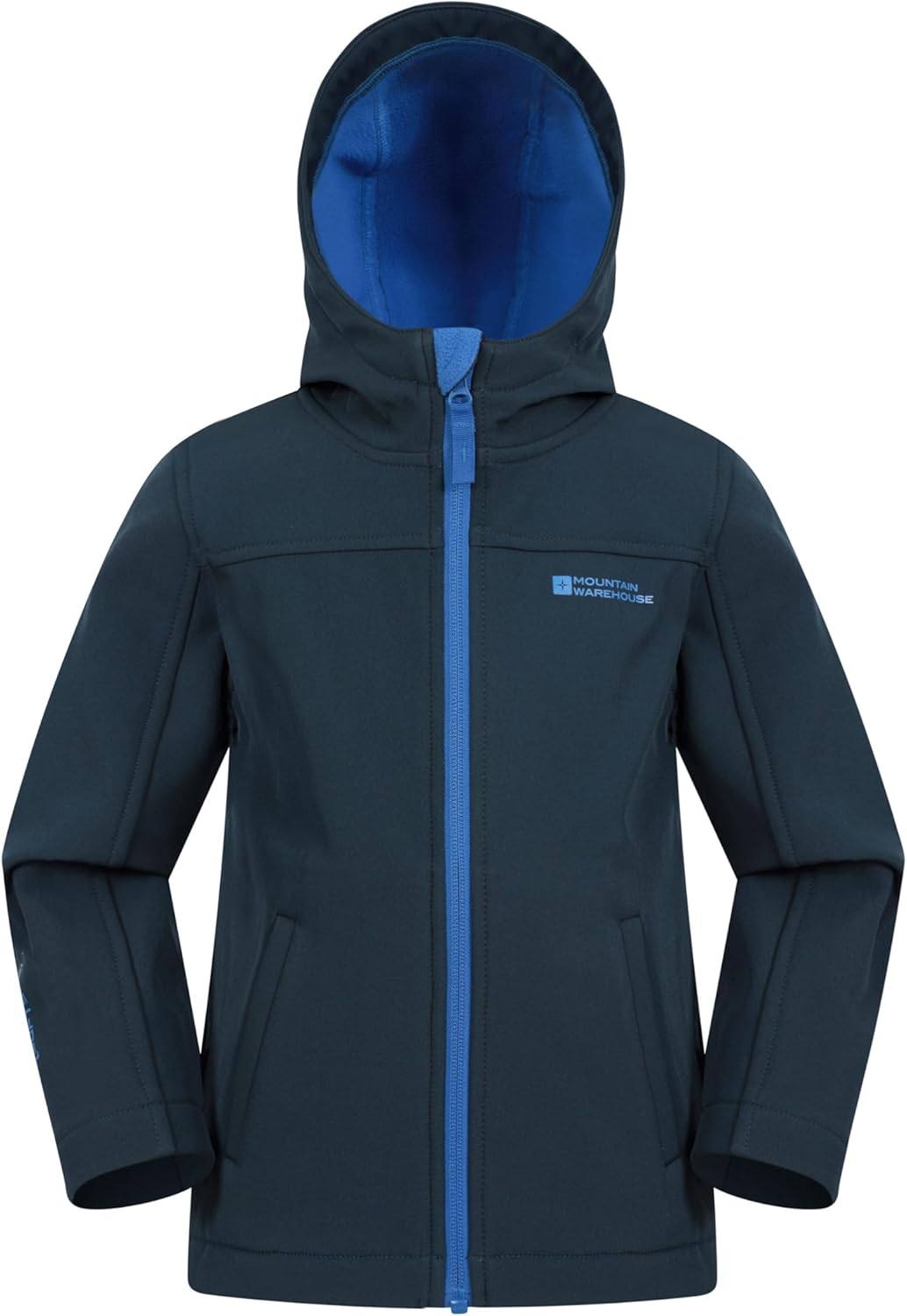 Mountain Warehouse Exodus Kids Softshell Jacket - Breathable, Wind & Water Resis...