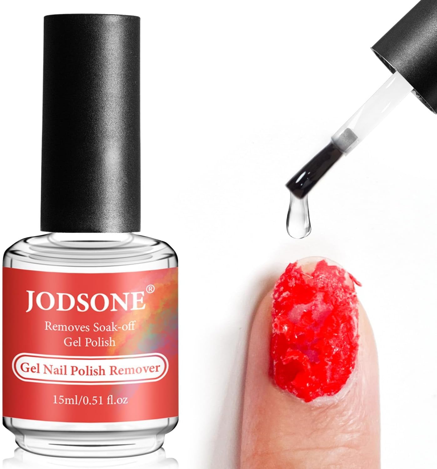 JODSONE 15ML Gel Nail Remover No Need Soaking or Wrapping Gel Remover for Nails...