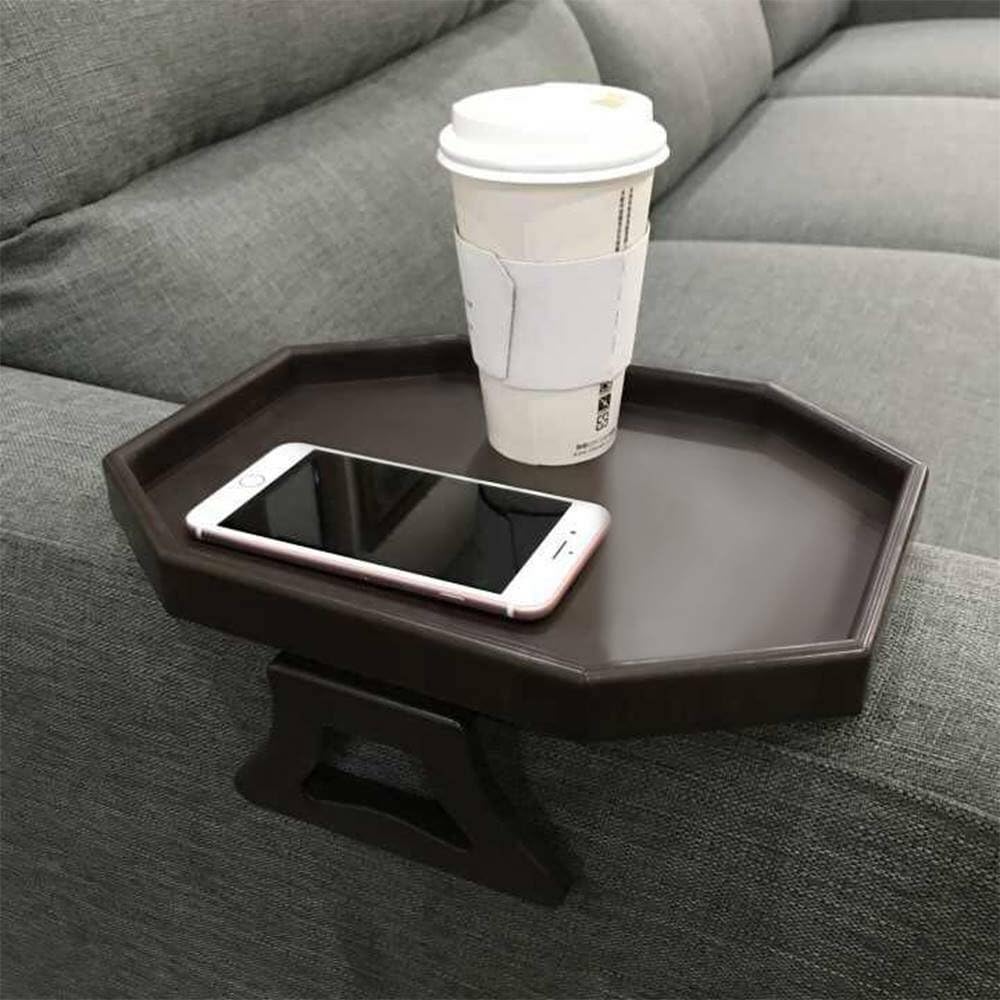 NHD Pekokavo Sofa Armrest Clip Tray Table, Special Couch Drink Snack Remote Cont...