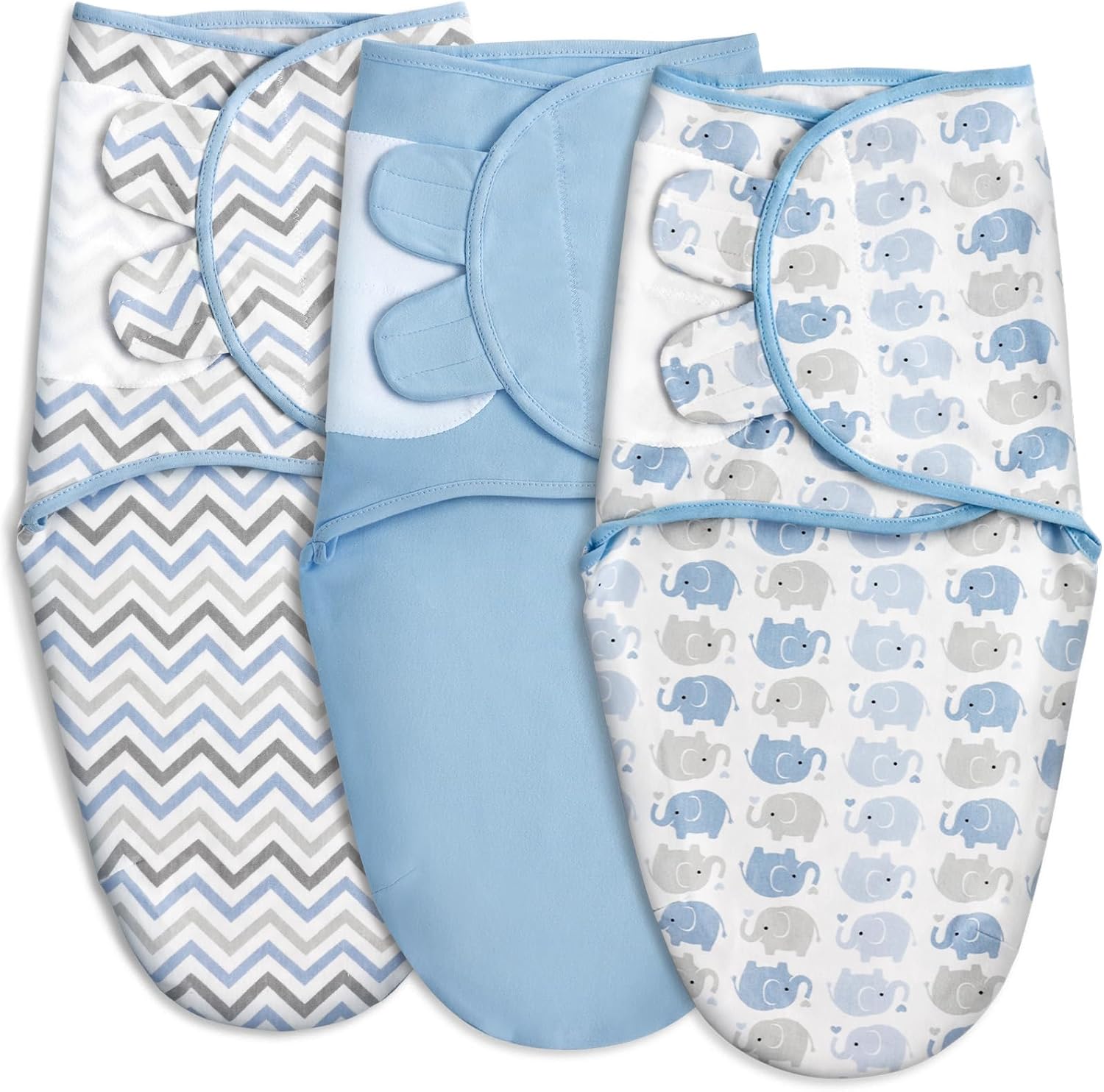 GLLQUEN BABY Baby Swaddle Wraps for 0-3 Months Newborn,Oeko-tex100,100% Breathab...