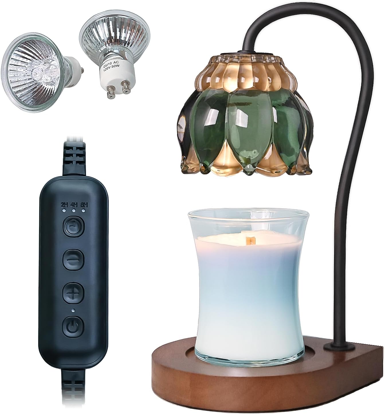 Candle Warmer Lamp, Special Electric Candle Lamps Timer, Versatile Candle Warmer...