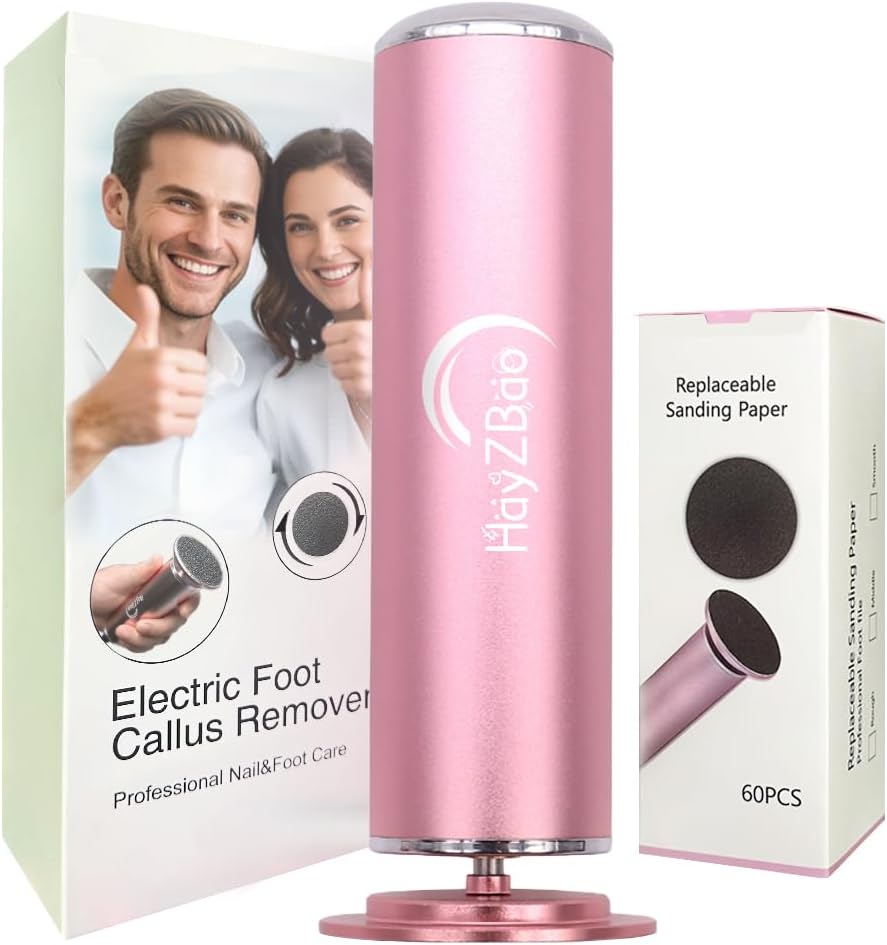 Electric Foot File - Callus Remover for Feet,Professional Pedicure Tool for Dead...
