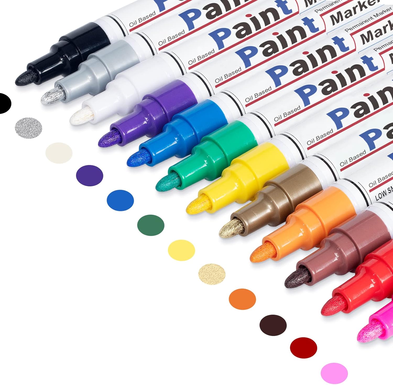 Paint Pens Paint Markers on Almost Anything Never Fade Quick Dry and Permanent,...