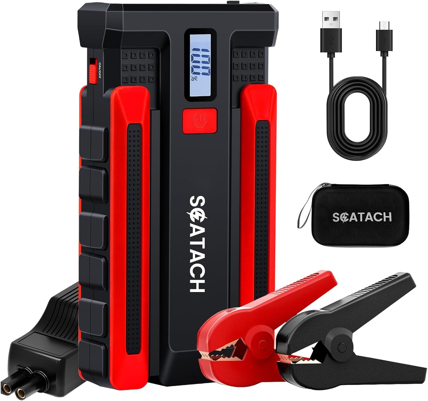 Scatach 002 4000A Car Battery Jump Starter,12V Jump Starter Battery Pack (up to...