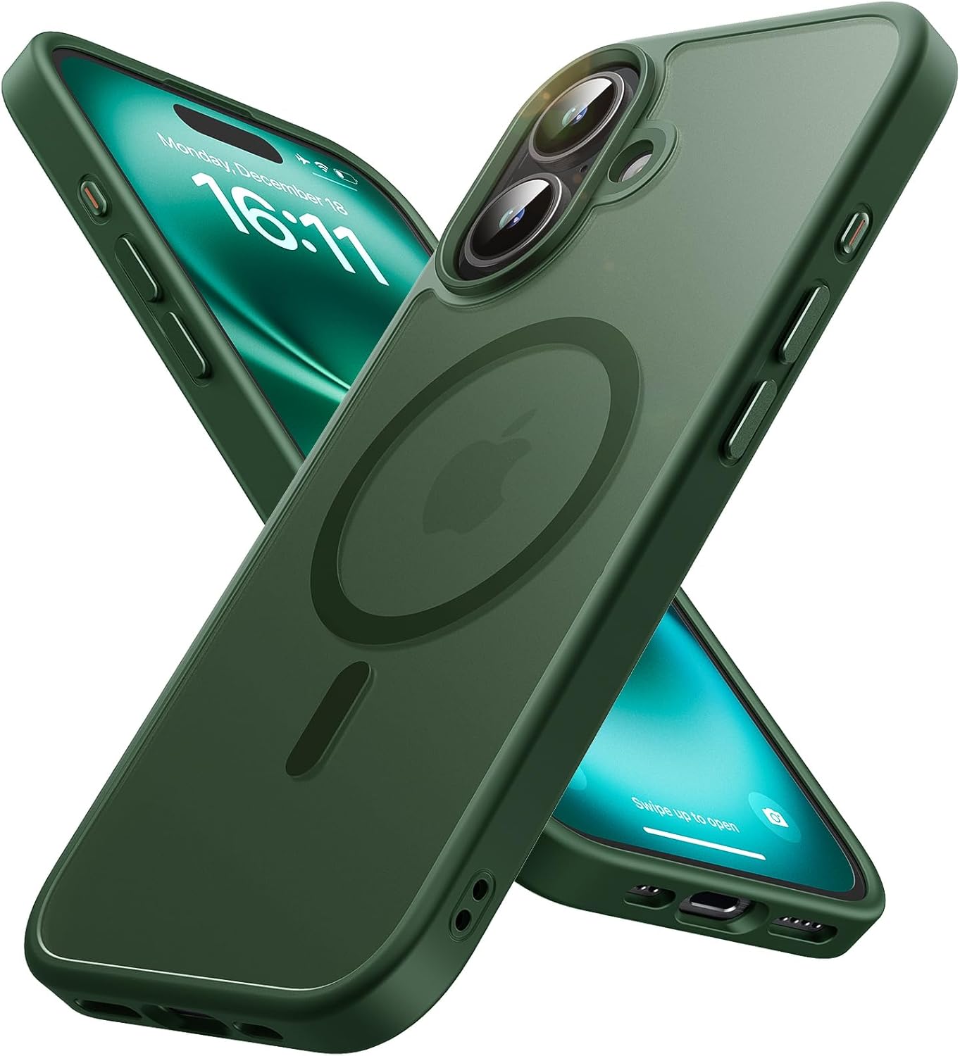 Strong Magnetic for iPhone 16 Case, Military Grade Drop Protection, Compatible w...