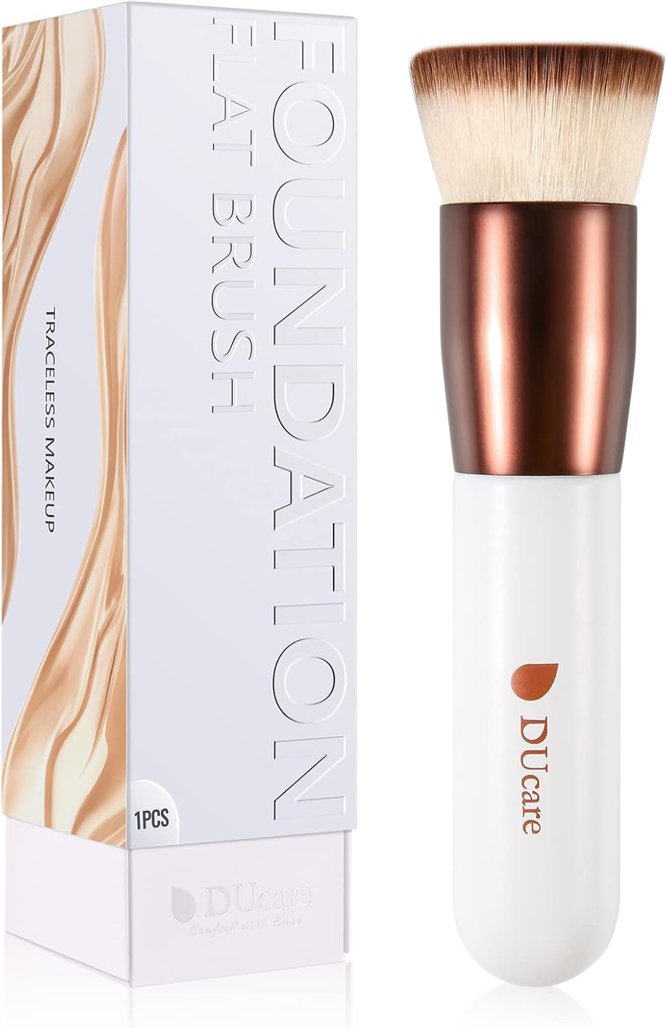 DUcare Foundation Brush Kabuki Make Up Brush Flat Top Makeup Brushes Perfect For...