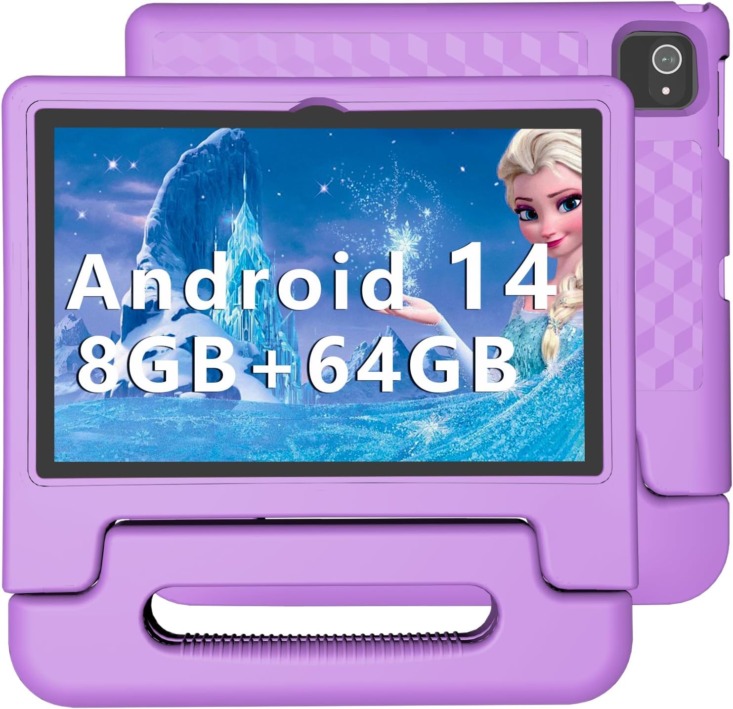 Kids Tablet, 10 inch Android 14 Tablet for Kids, 8GB RAM 64GB ROM Octa-Core Fast...