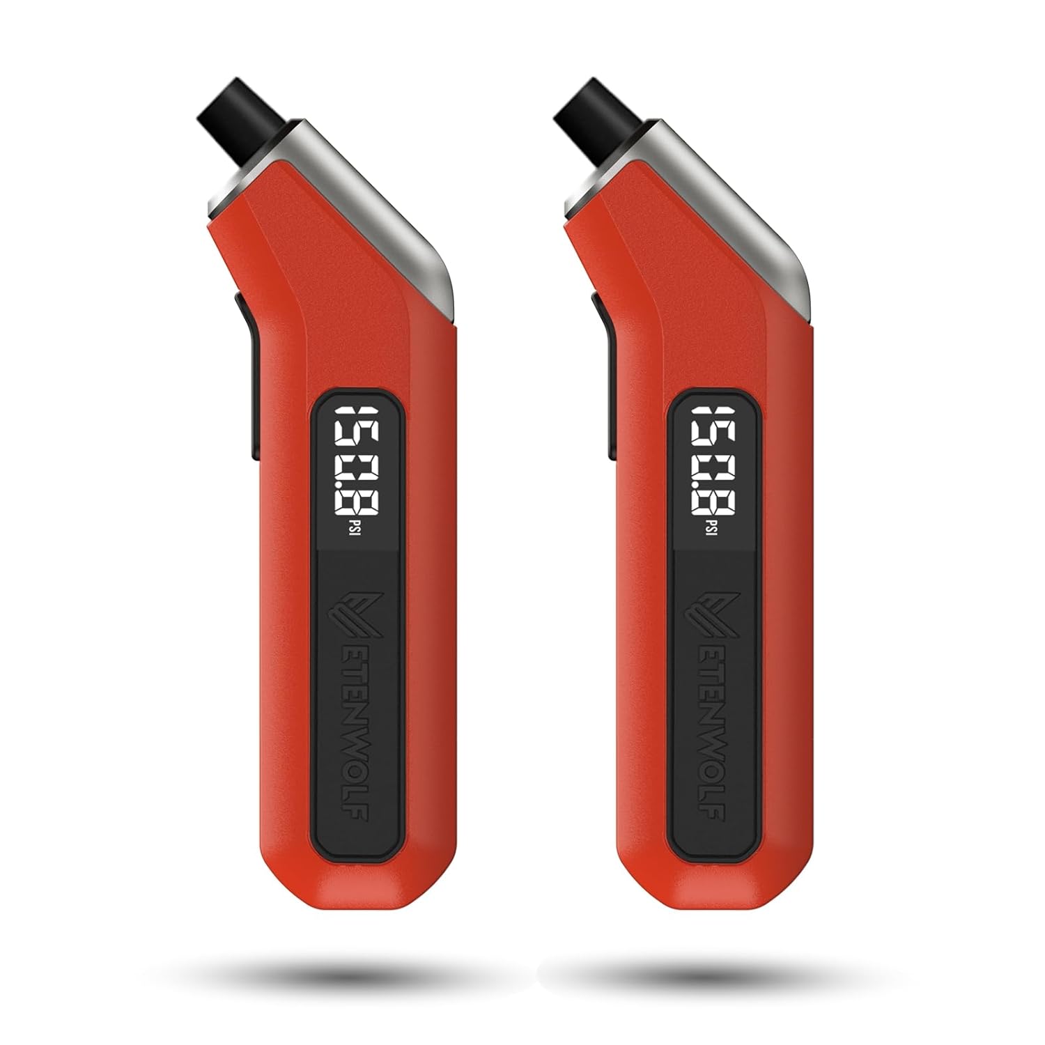 ETENWOLF Digital Tire Pressure Gauge 2 Pack, Industrial Tire Gauge 3-200 PSI, Ca...