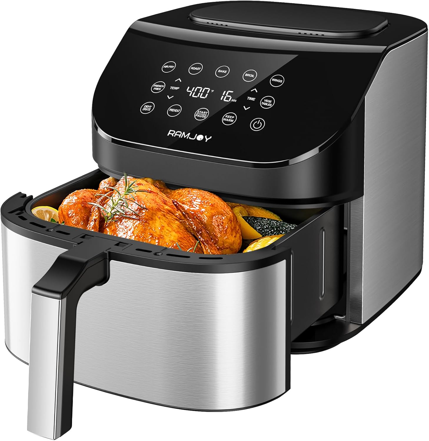 Air Fryer, Special Multi-Function Air Fryer with 10-in-1 Capabilities, High-Qual...