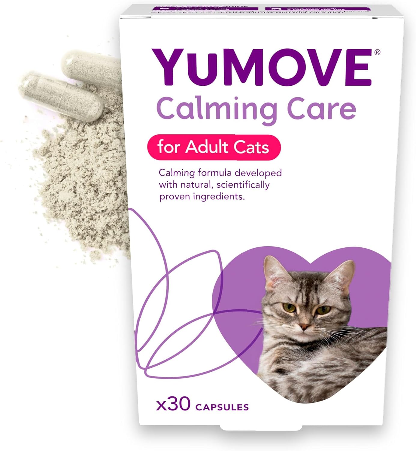 YuMOVE Calming Care Cats Tasty Treats Supplements, Anxiety Relief Calming Tablet...