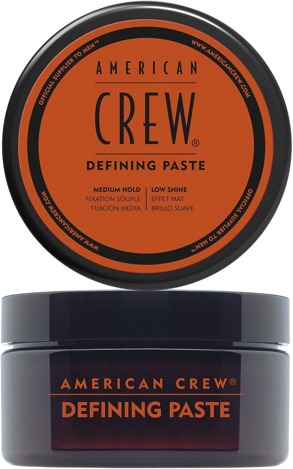 American Crew Defining Paste with Medium Hold and Low Shine, Gifts for Men, for...