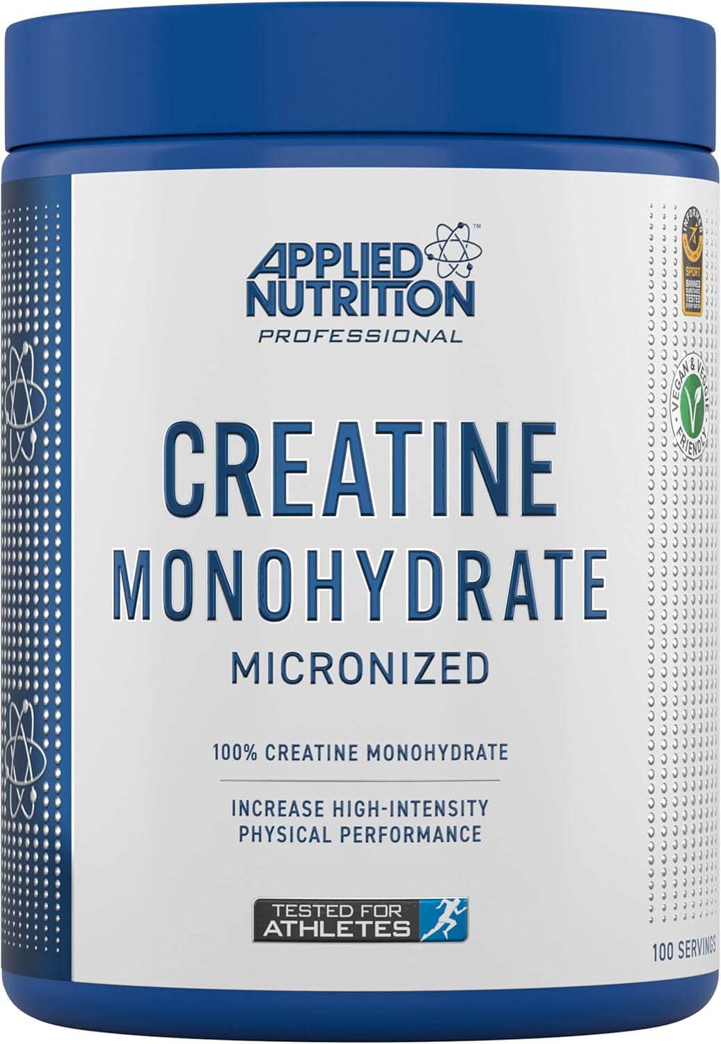 Applied Nutrition Micronized Creatine Monohydrate Powder 500g – 5g of 100% Pure...