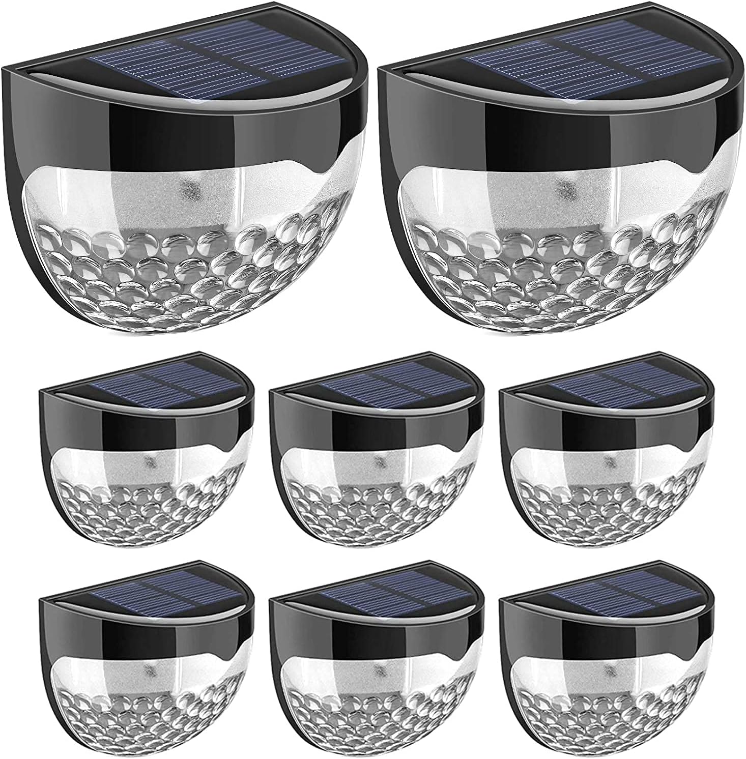 GloBrite Garden Lights - Pack of 8 Outdoor Lights - Waterproof Night Light for P...