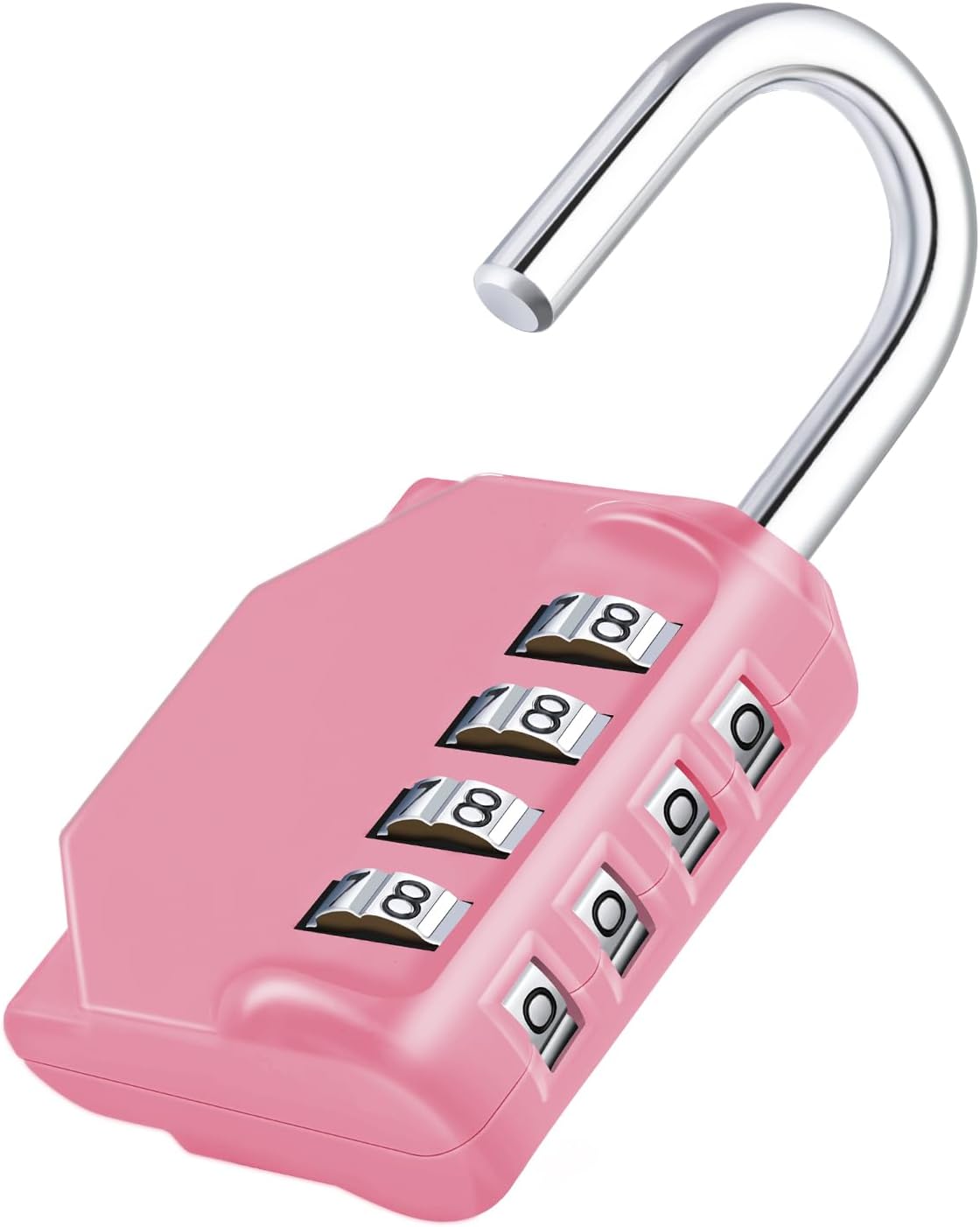 ZHEGE 4 Digit Combination Lock for Locker, Resetta...