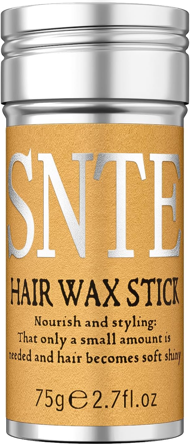 Hair Wax Stick, Long-lasting Styling Wax, Non-greasy Hair Stick for Flyaways & E...