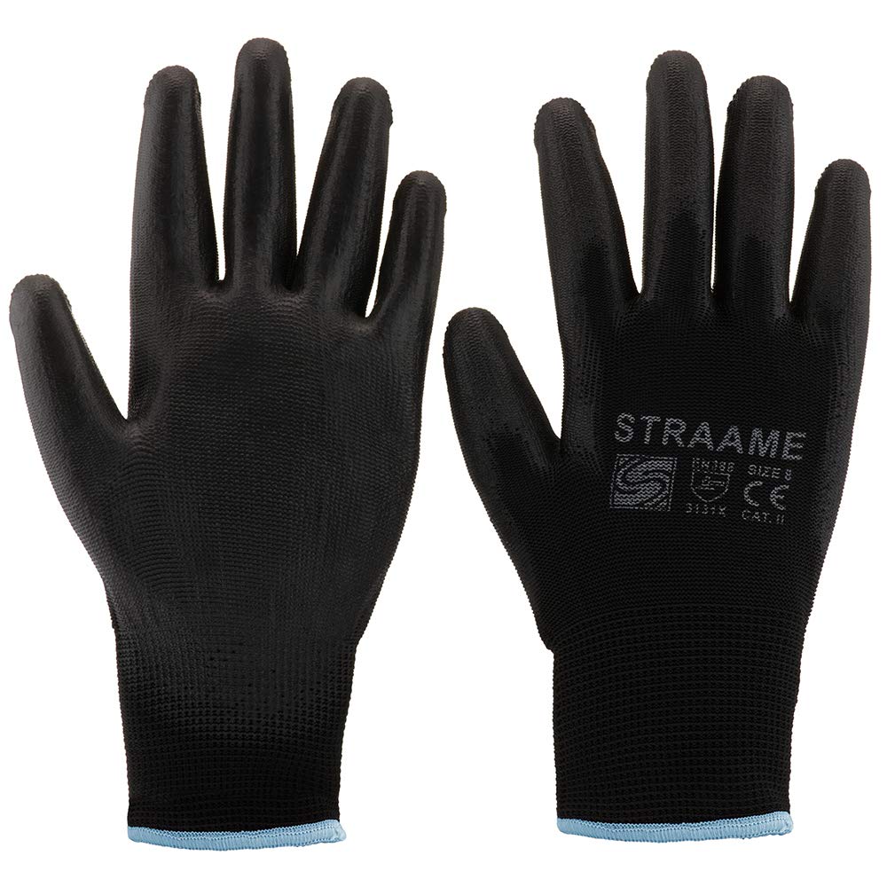 High-Quality Straame Safety Work Gloves, Reliable Workwear for Outdoors, Non-Sli...