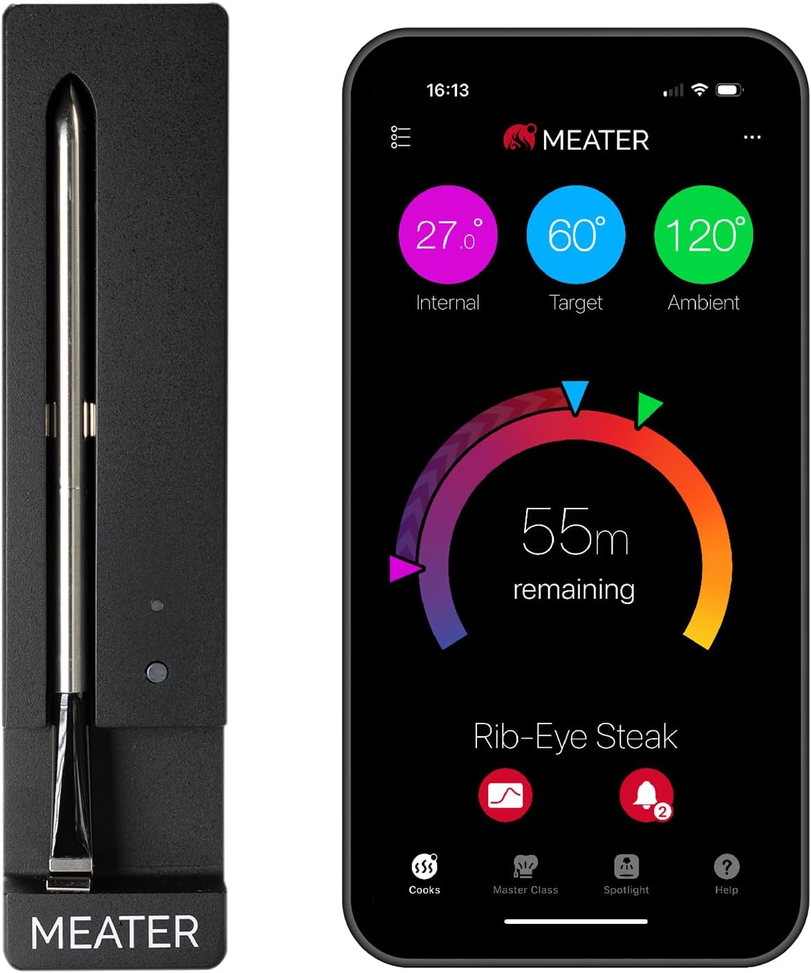 Top MEATER SE [NEW] Smart Bluetooth Wireless Meat Thermometer, Essential Digital...