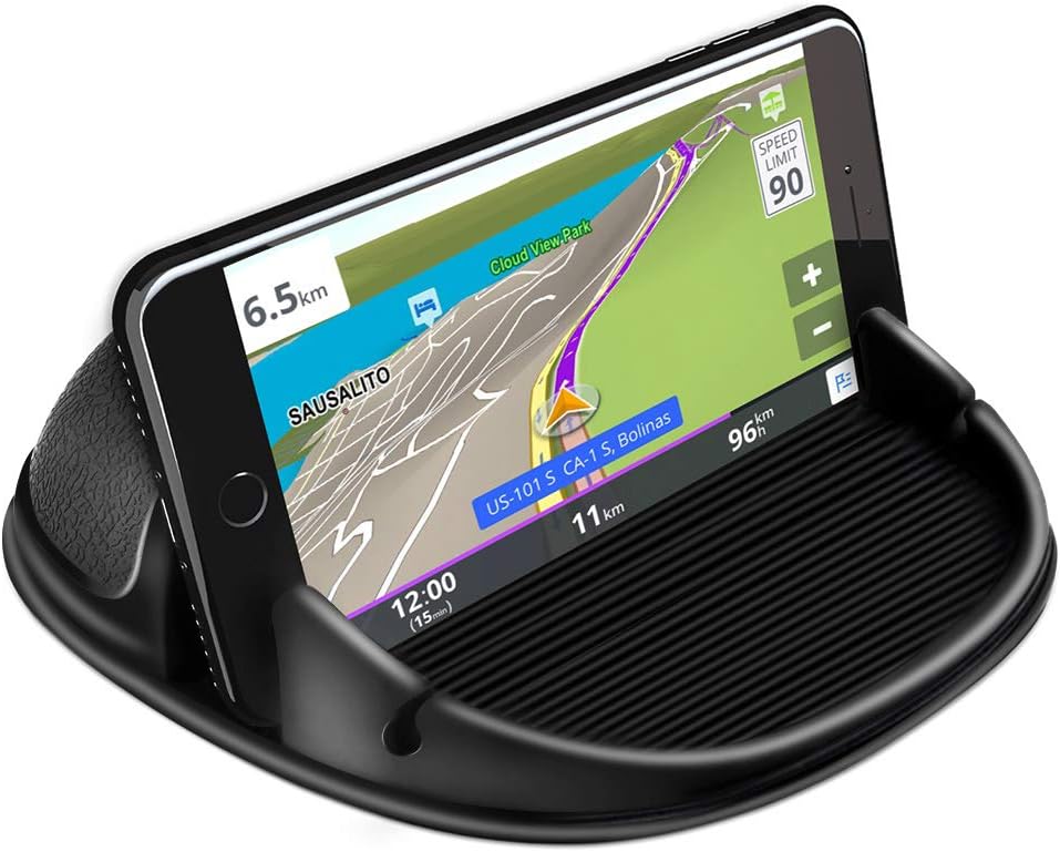 Cinati Car Phone Holder Mount Silicone Pad Mat for Various Dashboards, Slip Free...