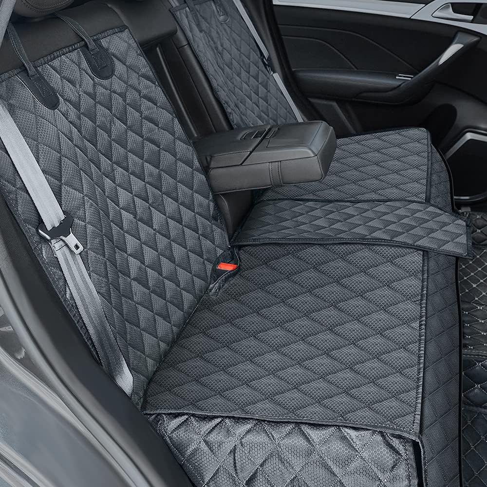 ANOSOSPECIAL Dog Car Back Seat Cover for Kids,Non Stick Fur Rear Seat Protector...
