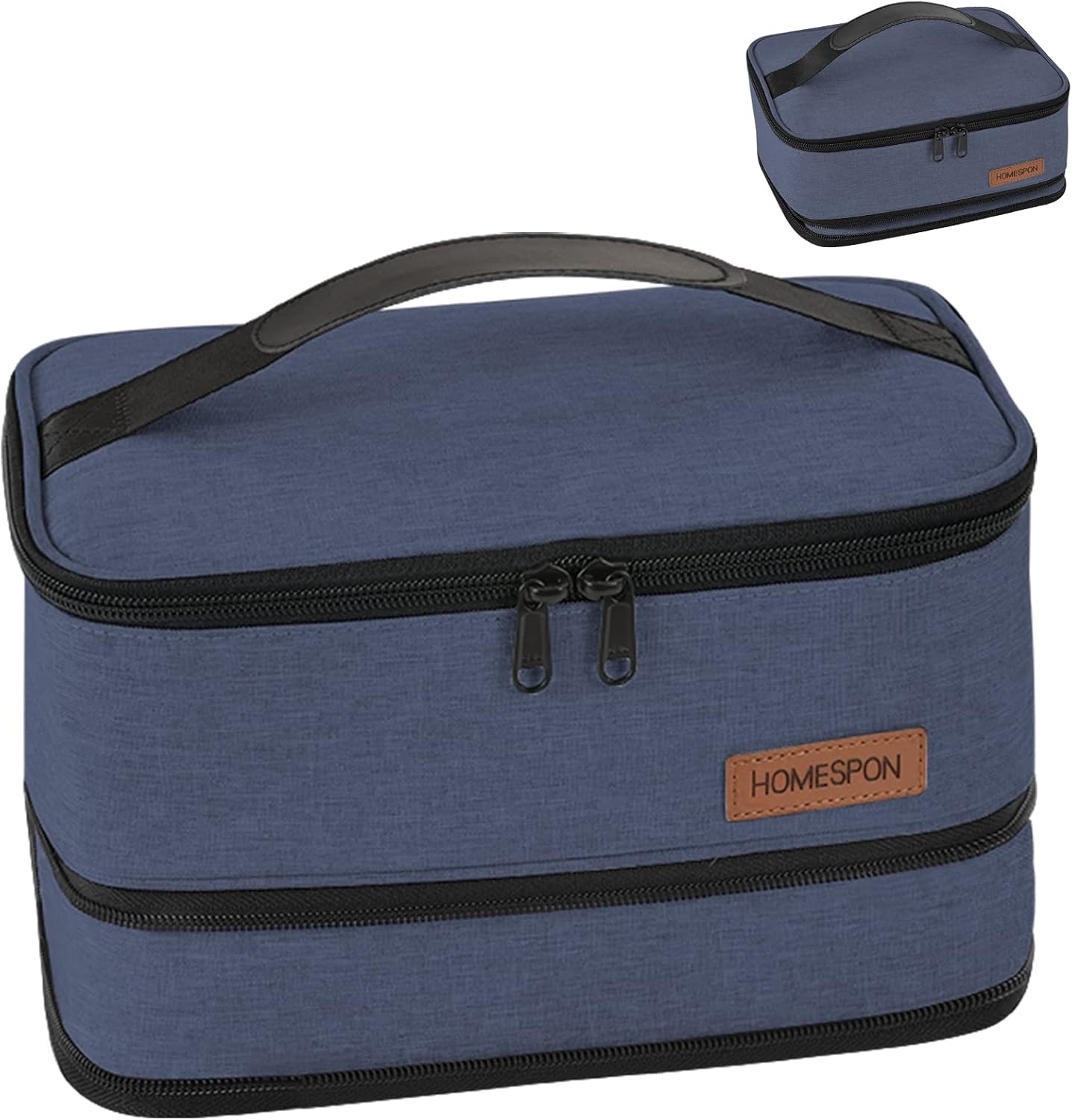 HOMESPON Expandable Lunch Bag for Men Women Kids Insulated Lunch Box Holder with...