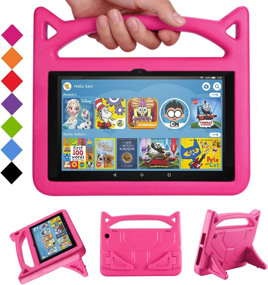 Fire HD 8 tablet Case,All-New Fire HD 8 Plus Tablet Case for Kids (12th/10th Gen...