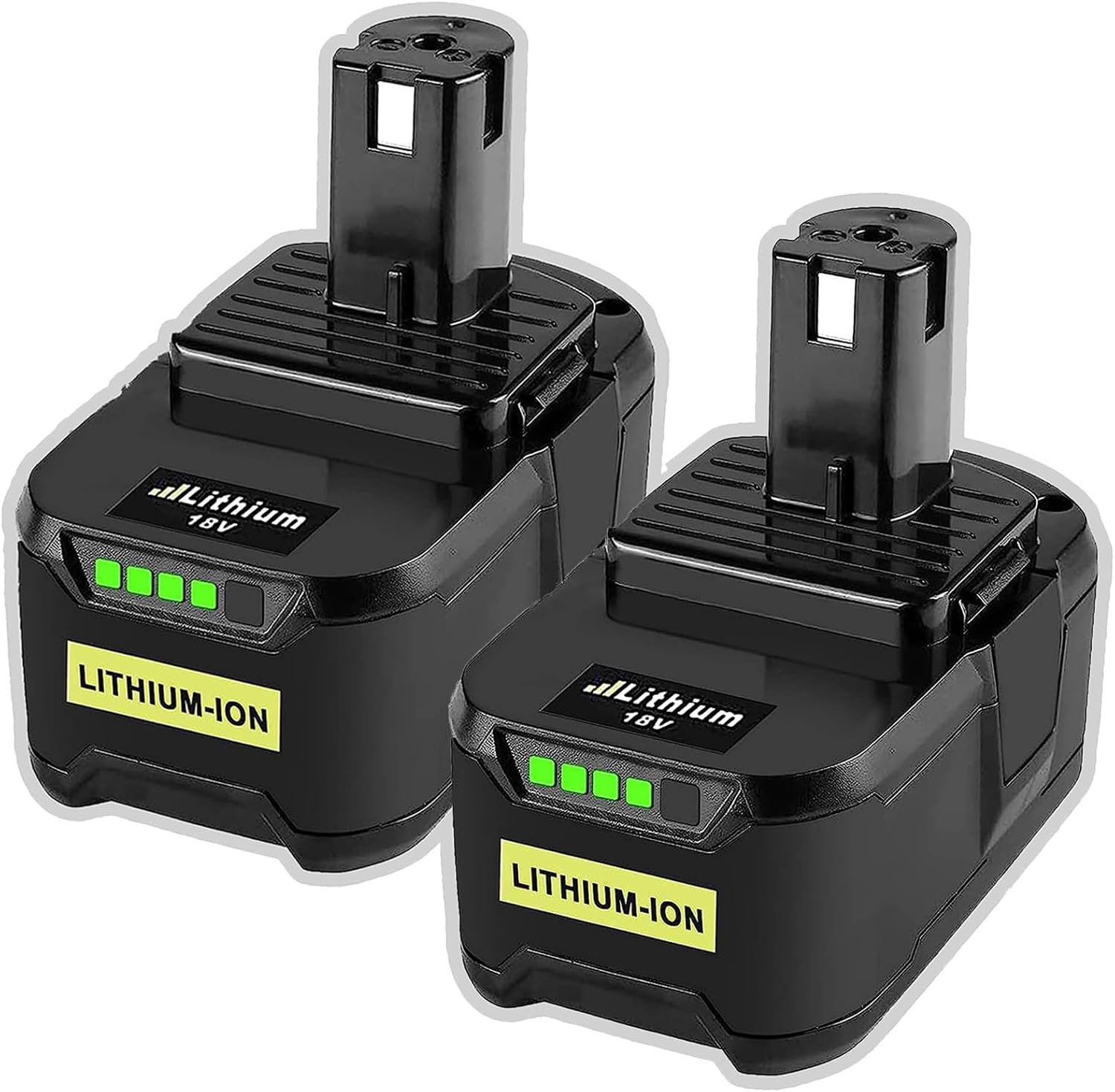 2X 18V 5.5Ah P108 Replacement Battery for Ryobi One+ Battery Compatible for Ryob...