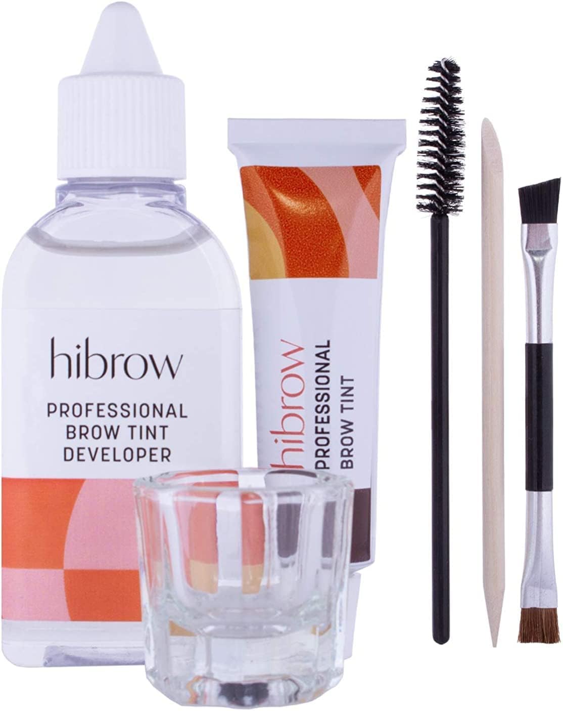 Hi Brow Professional Tinting Kit - Eyebrow Dye Full Size Set - 15ml Tint, 50ml T...