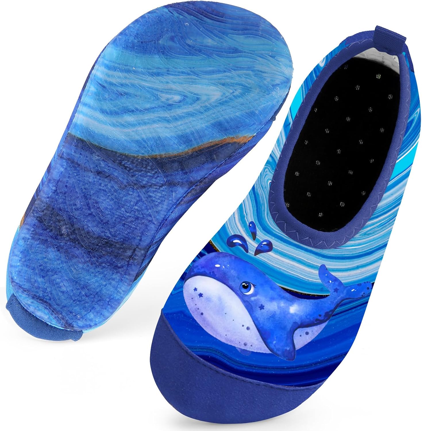 Kids Swim Water Shoes, Special Aqua Socks for Boys Girls Toddlers, Innovative Qu...