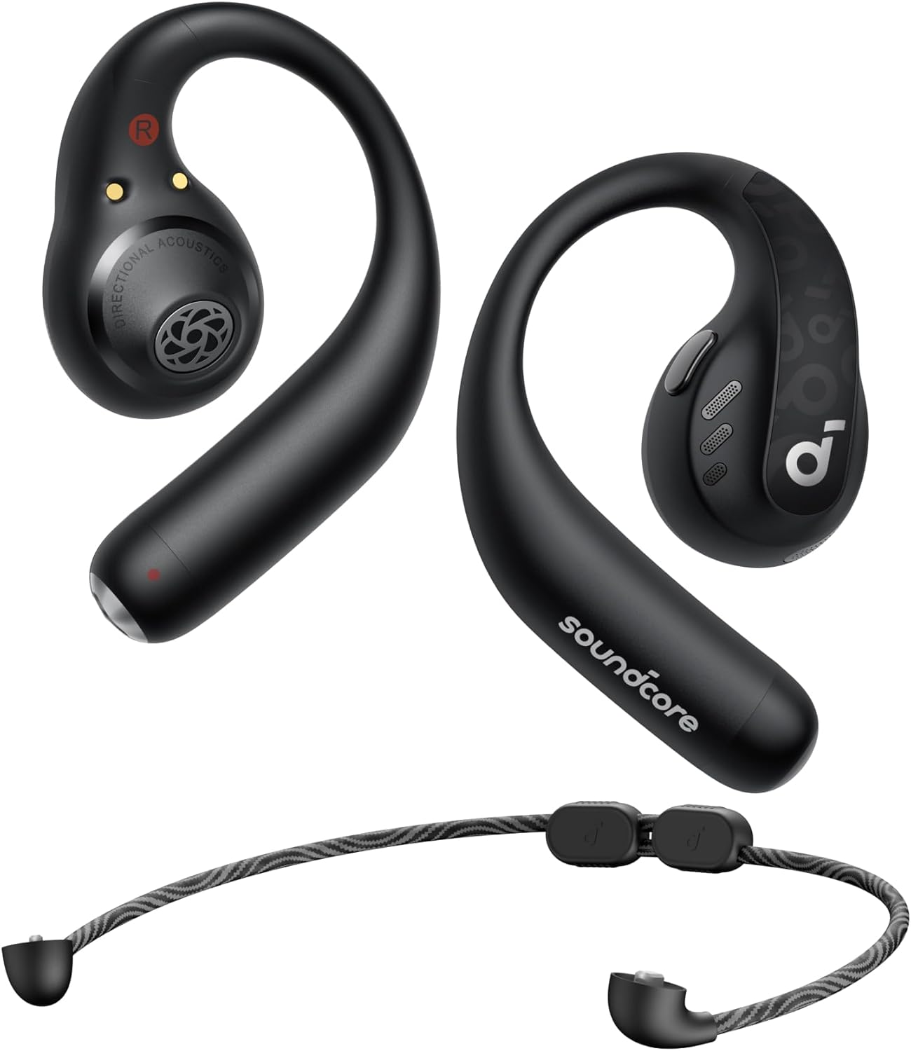 soundcore by Anker AeroFit Pro Open-Ear Headphones, Ultra Comfort, Secure Fit, E...