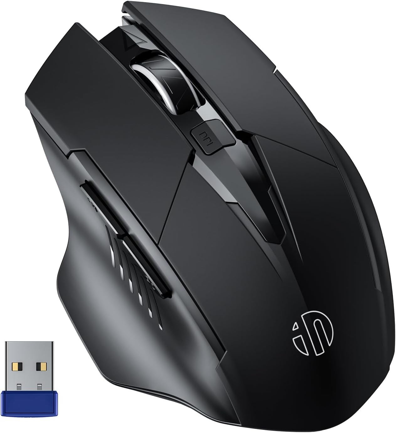 High-Quality INPHIC Wireless Mouse, Special Rechargeable Cordless Mouse with USB...