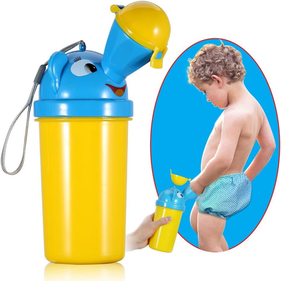 ONEDONE Portable Baby Child Potty Urinal Emergency Toilet for Camping Car Travel...