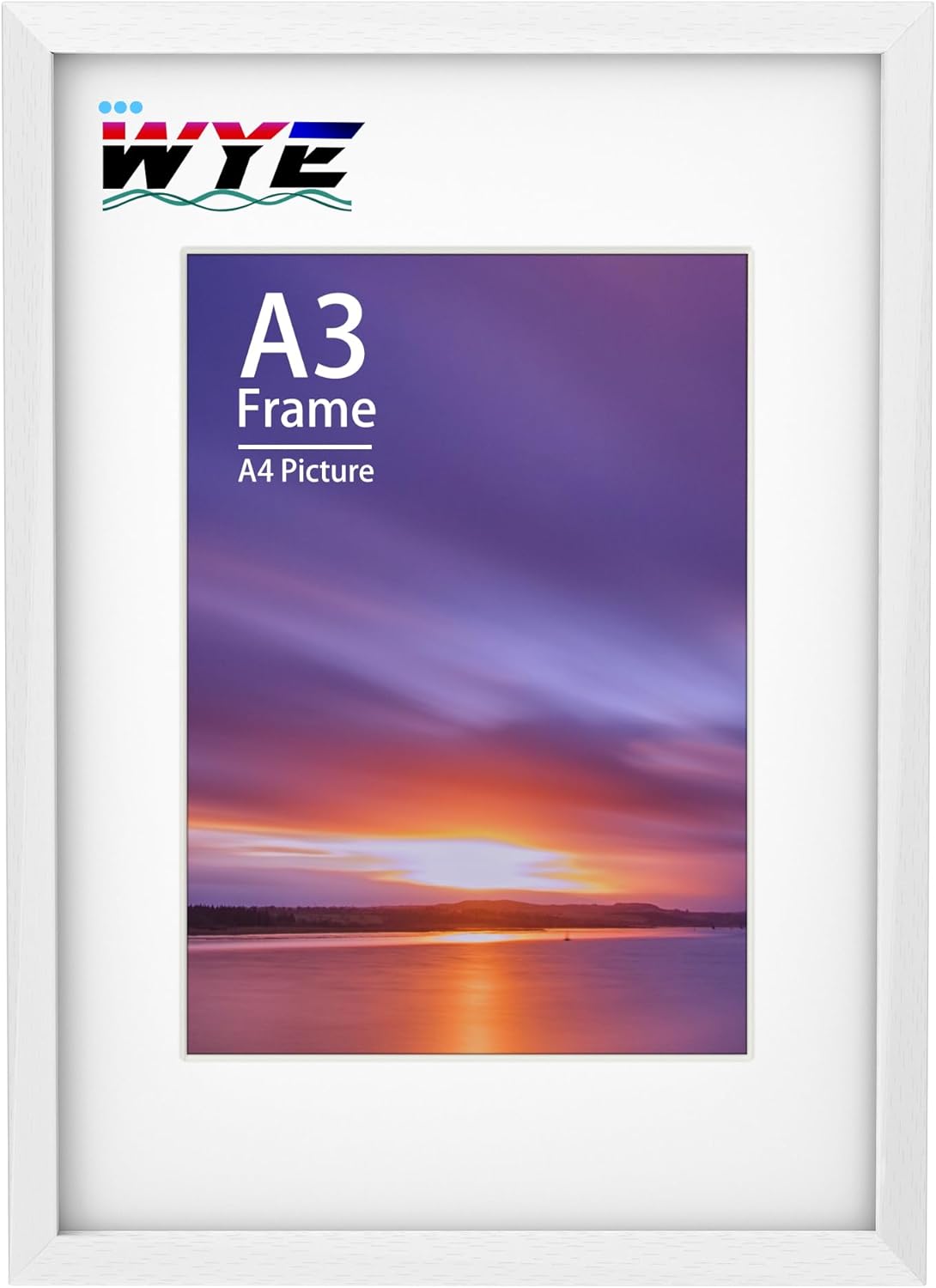 High-Quality A3 Wood Frame, Special Picture Frame for 29.7x42 cm Photos, Afforda...