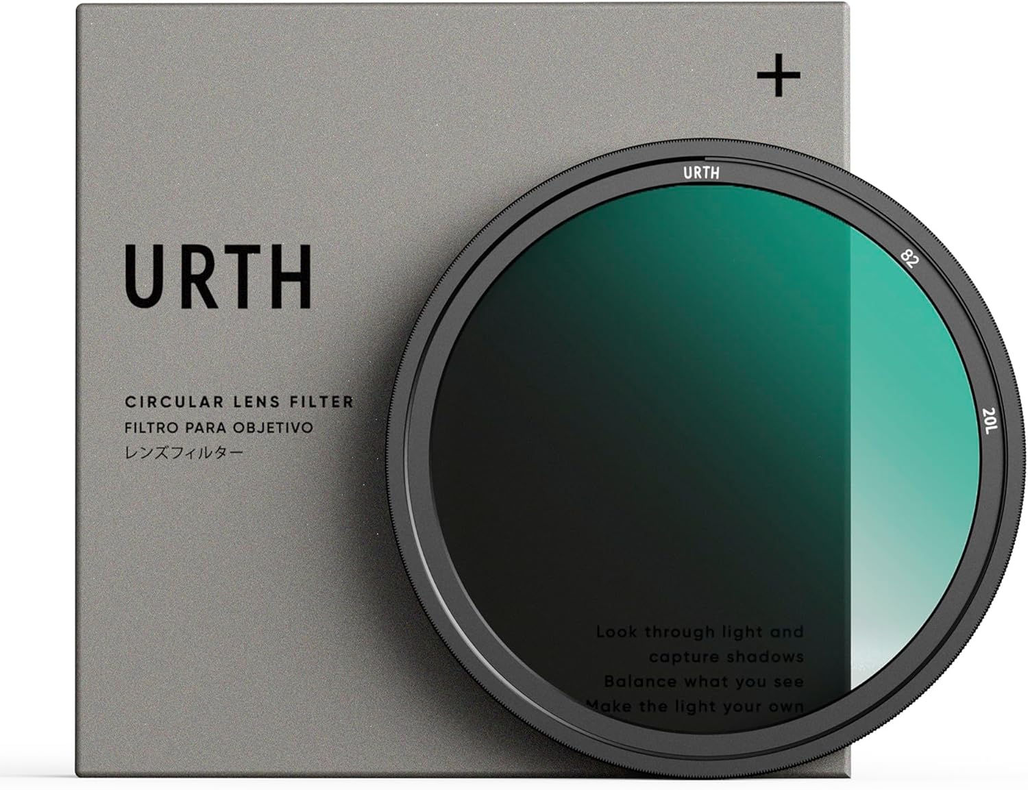 Urth 82mm Circular Polarizing (CPL) Lens Filter (Plus+) — 20-Layer Nano-Coated,...