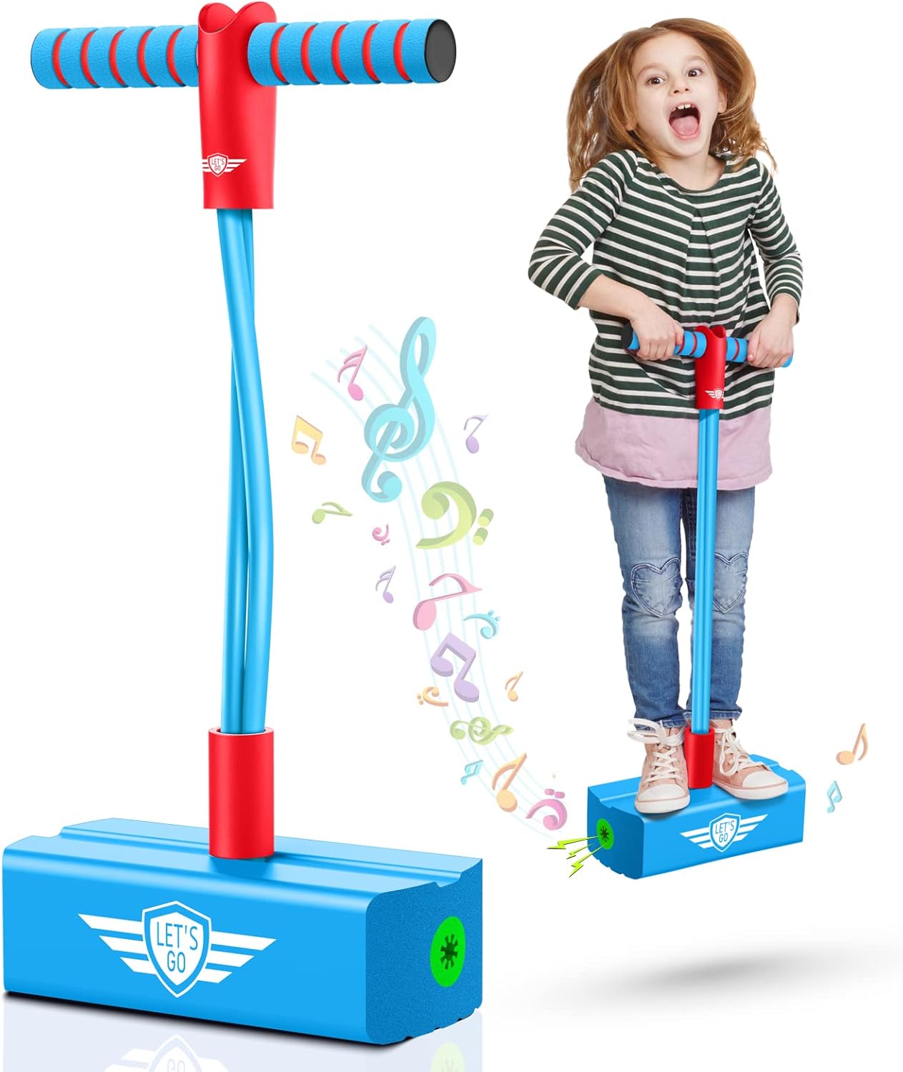 Toyzey Boys Girls Toys Age 3 4 5 6 7 8 9 10 11 12, Pogo Stick for Kids Toys for...