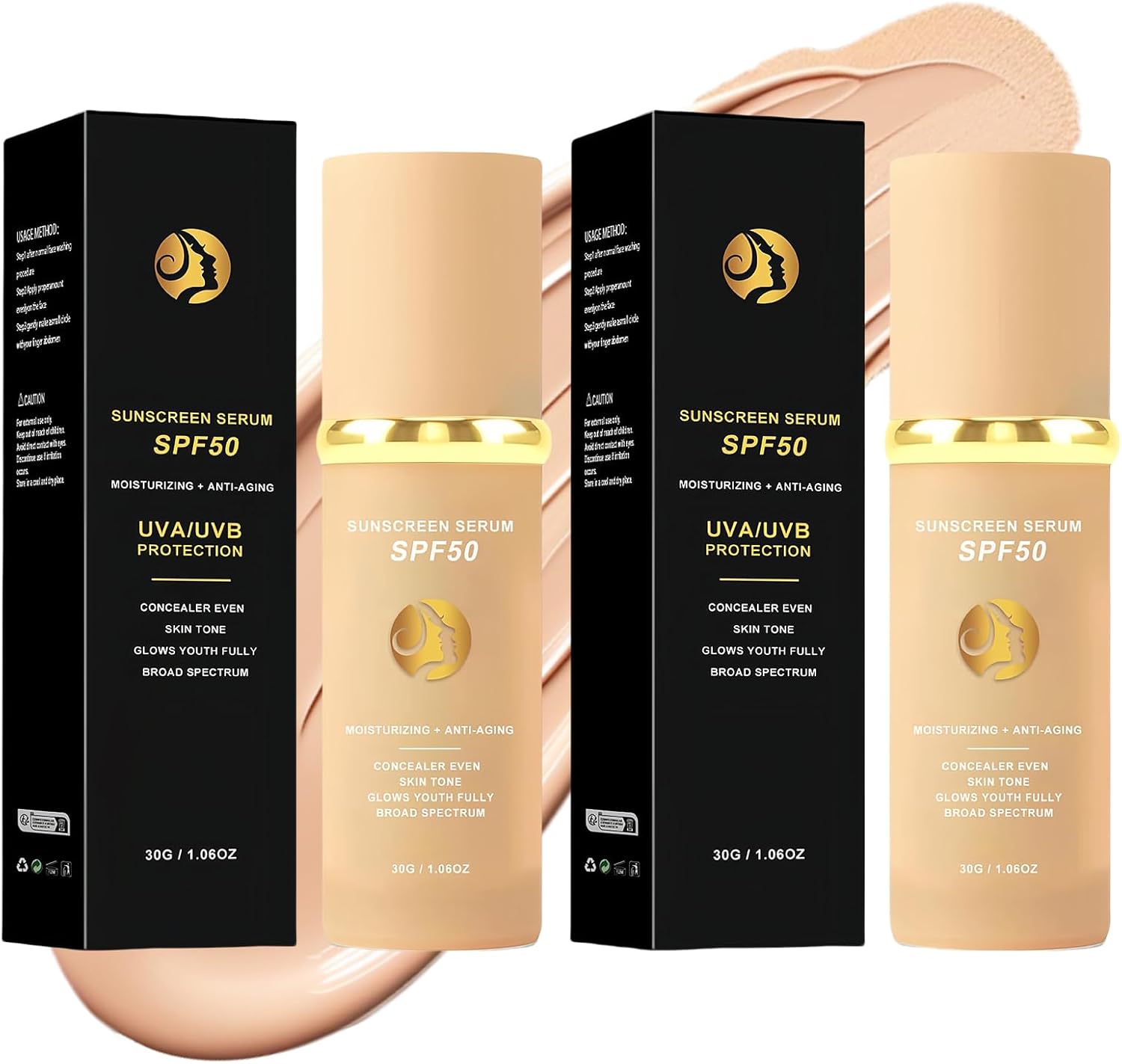 ANGEL SILK Colour Changing Foundation, Color Changing Foundation for Mature Skin...