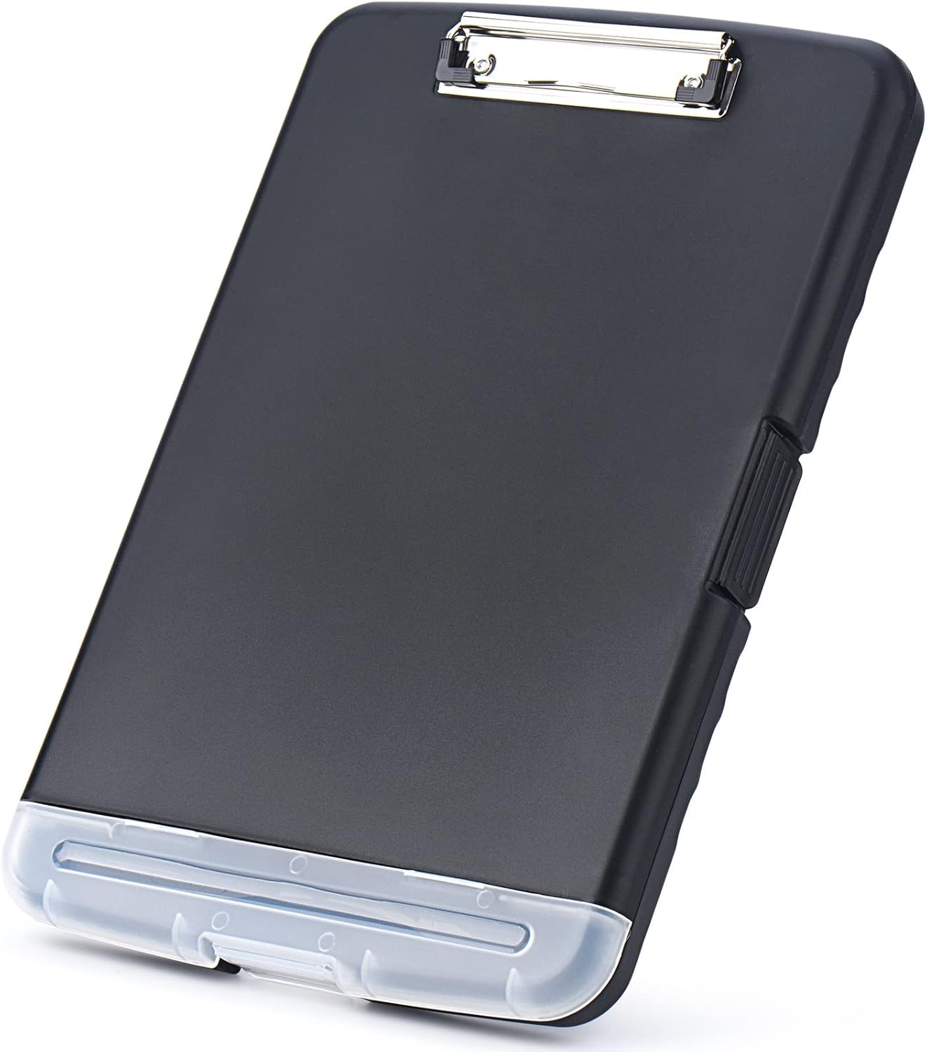 ZCZN Plastic Clipboard with Storage, A4 Clipboard Folder with Separate Pen Holde...