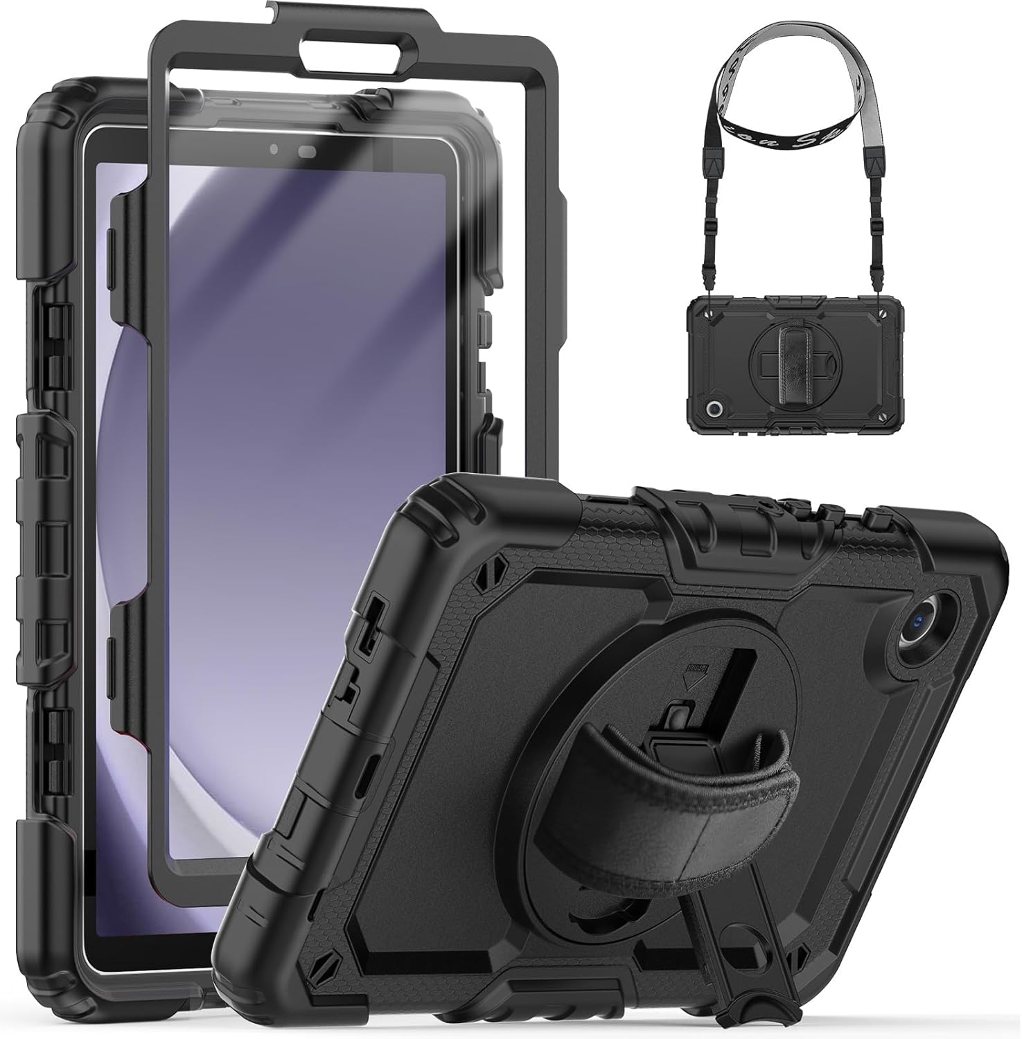 Unique SEYMCY for Samsung Galaxy Tab A9 Case, Special Full Body Shockproof Cover...
