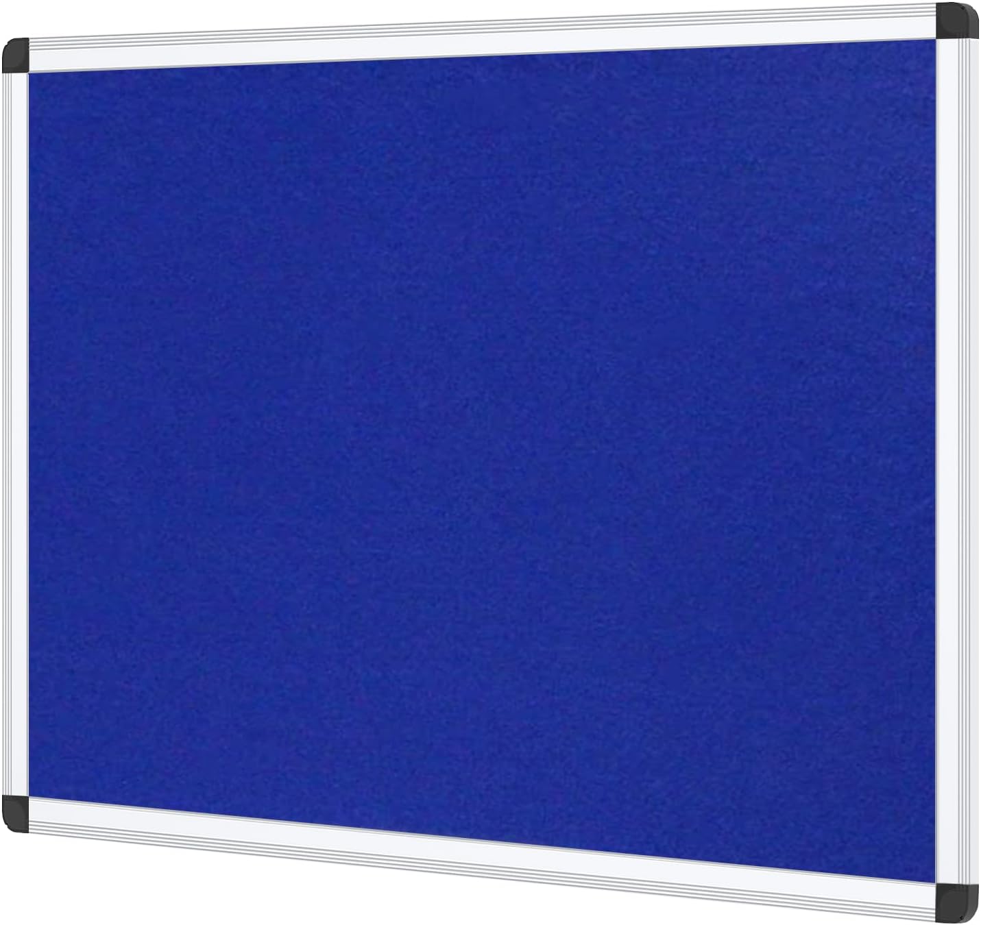 Unique VIZ-PRO Notice Board, Special Felt Blue Board, Innovative Silver Aluminiu...